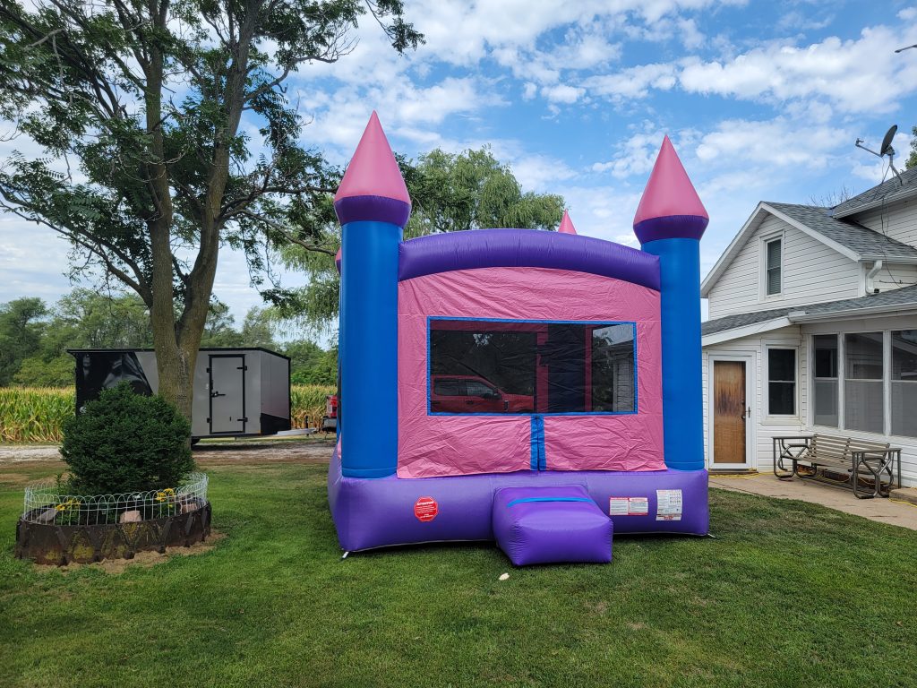 Pink & Purple Bounce House Rental