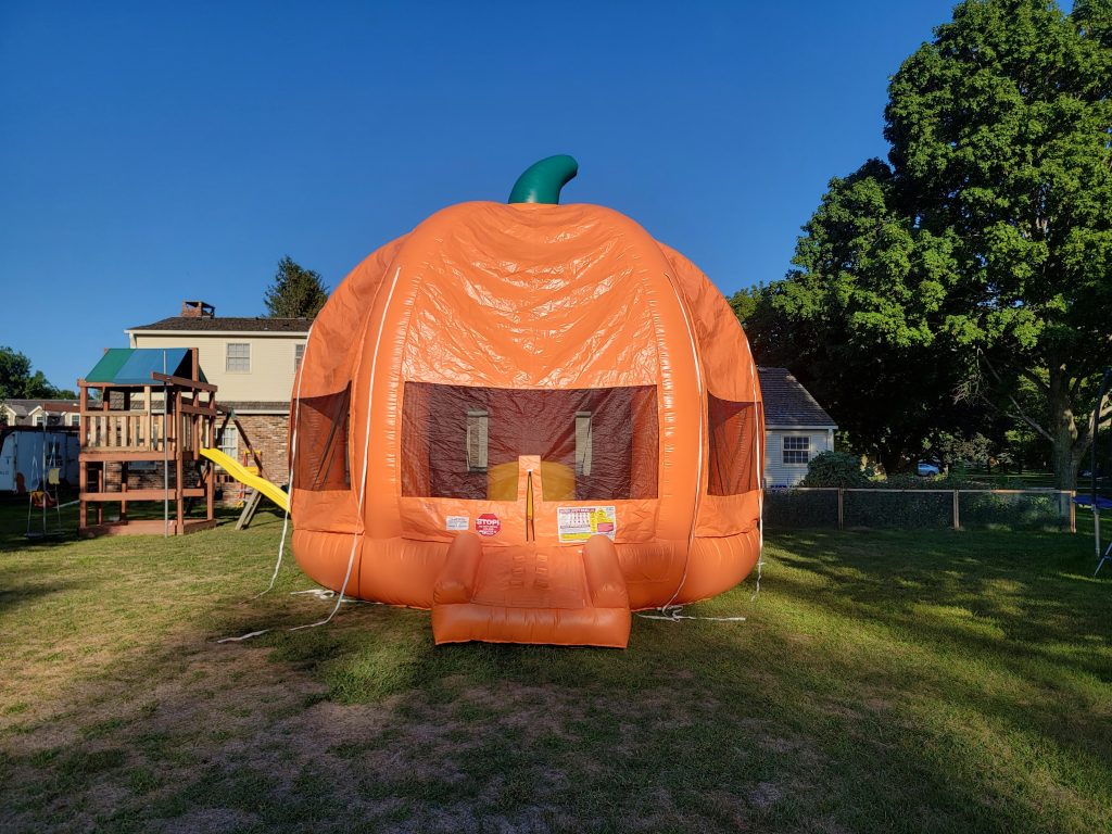 Halloween Pumpkin Bounce House Rental