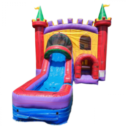 Castle Bounce House with Slide DRY