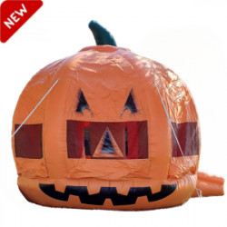 GIANT Halloween Pumpkin Bounce House (20x20)