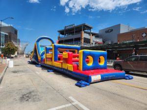 60ft Long Obstacle Course Rental in Lincoln Nebraska