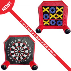 2-in-1 Darts & Tic-Tac-Toe Game