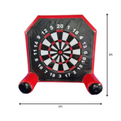 2 in 120Inflatable20Darts20Game20 20The20Waterslide20Guys 1 1 2-in-1 Darts & Tic-Tac-Toe Game