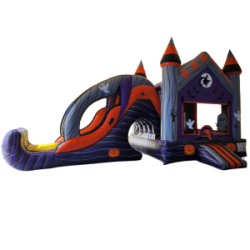 Haunted Halloween Bounce House with Slide Haunted Halloween Bounce House with Slide For Rent Omaha Nebraska